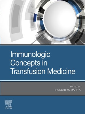 cover image of Immunologic Concepts in Transfusion Medicine